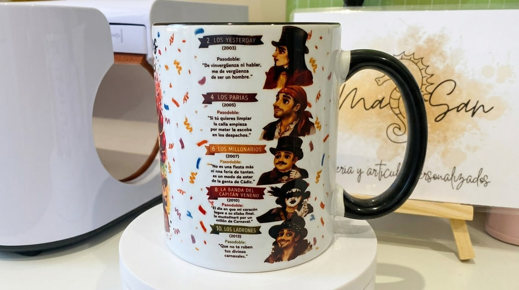 Taza Personalizada Carnaval / Disfraz