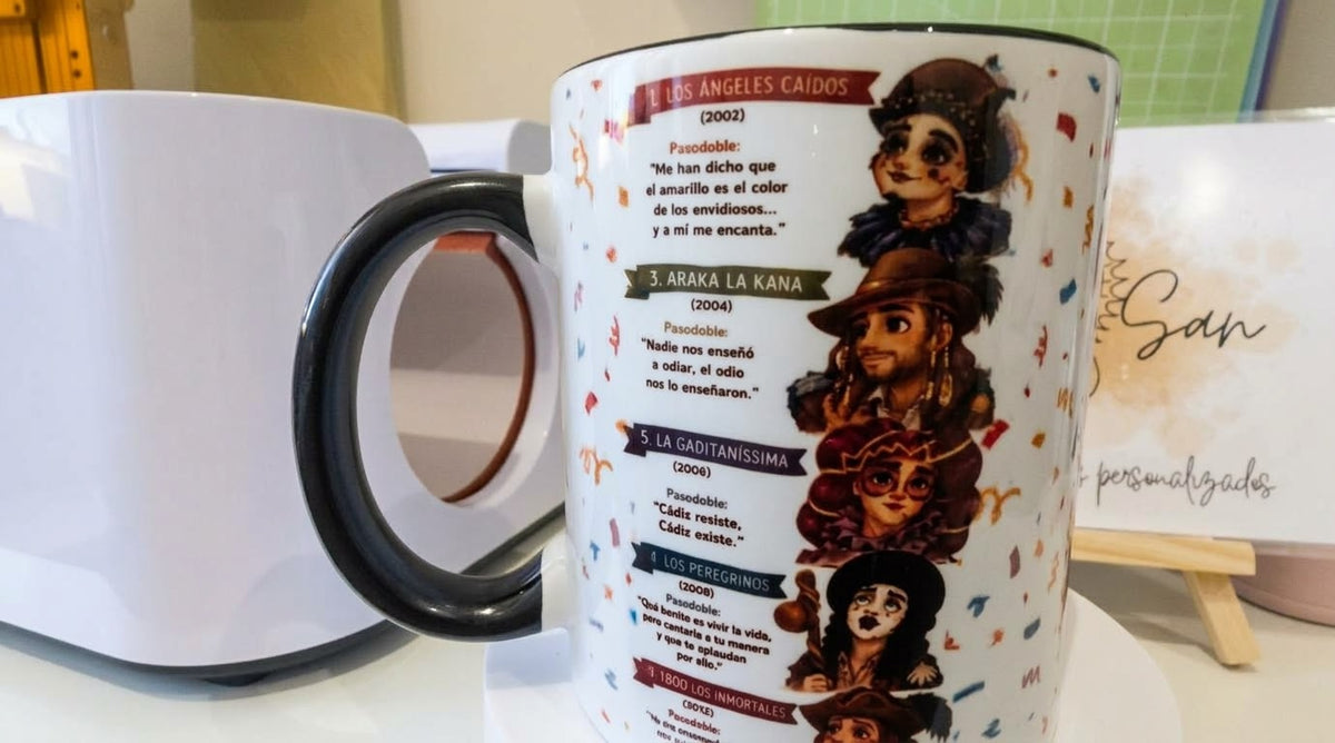 Taza Personalizada Carnaval / Disfraz