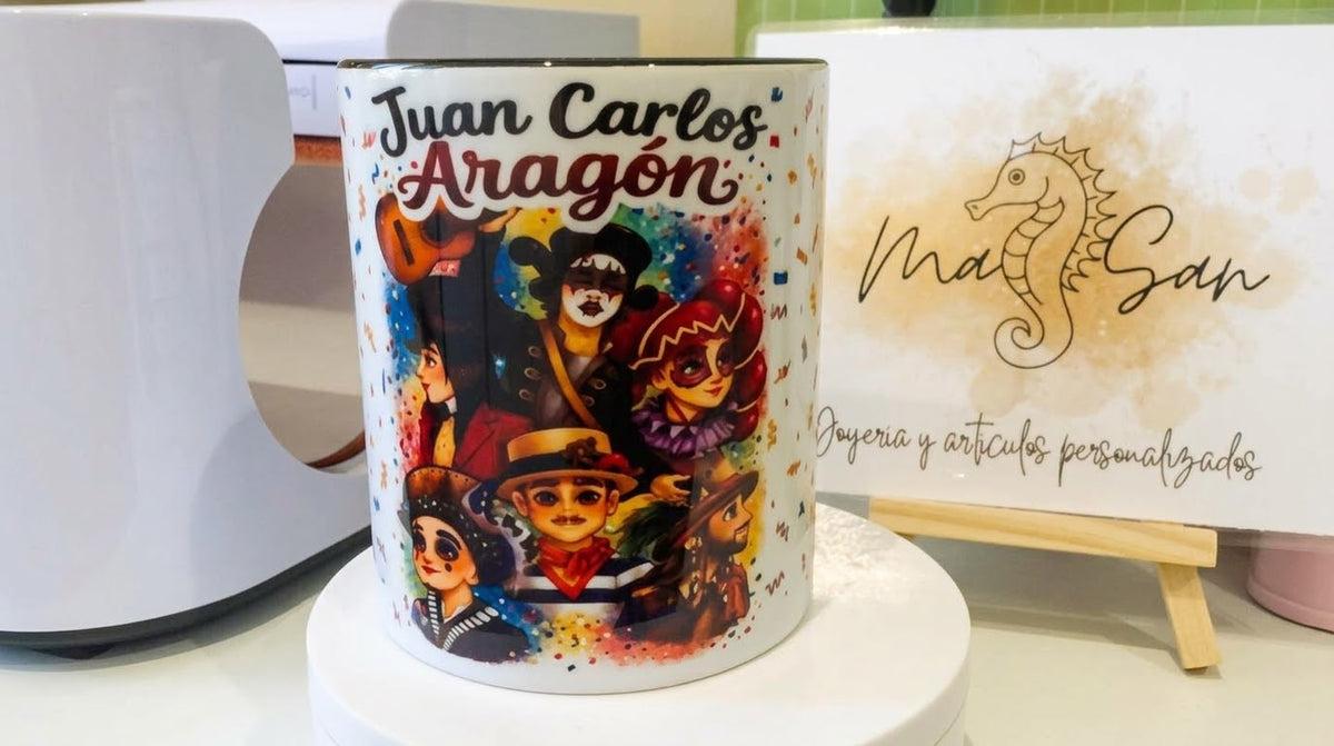 Taza Personalizada Carnaval / Disfraz